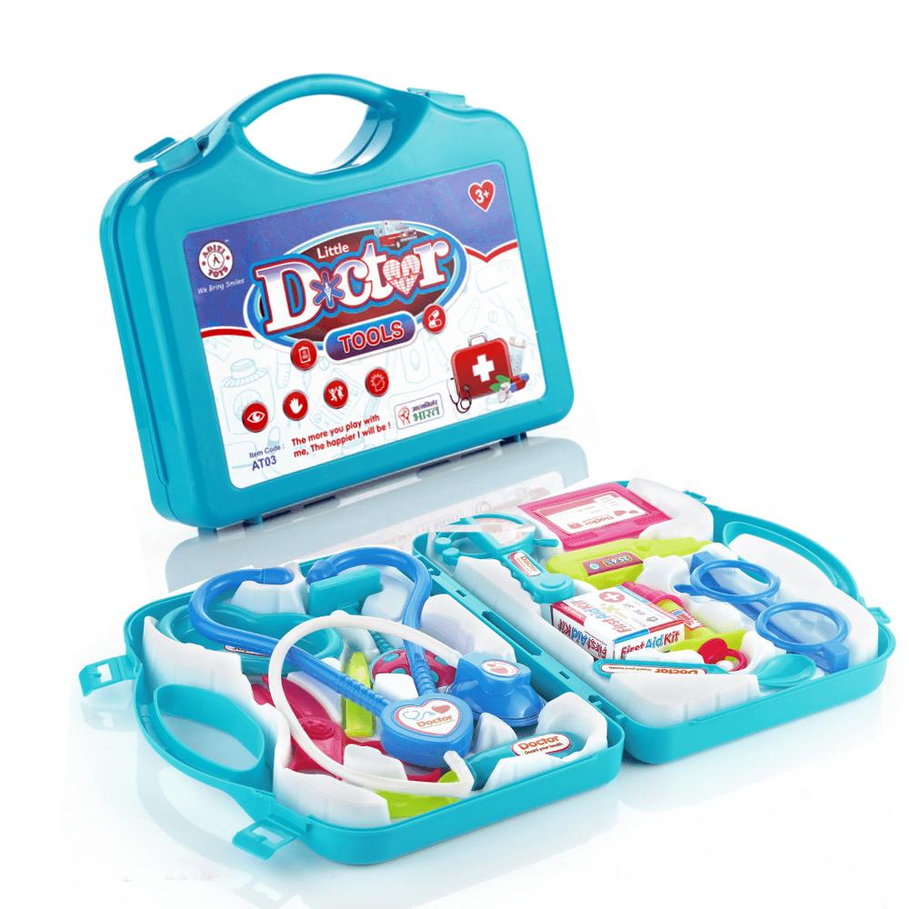 1903 Kids Doctor Set Toy Game Kit for Boys and Girls Collection (Multicolour) - SkyShopy 1903 Kids Doctor Set Toy Game Kit for Boys and Girls Collection (Multicolour) - SkyShopy